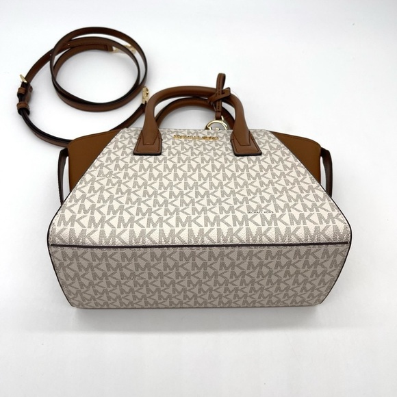 Michael Kors Small Avril’s Satchel Crossbody Top Zip Bag - Picture 7 of 9